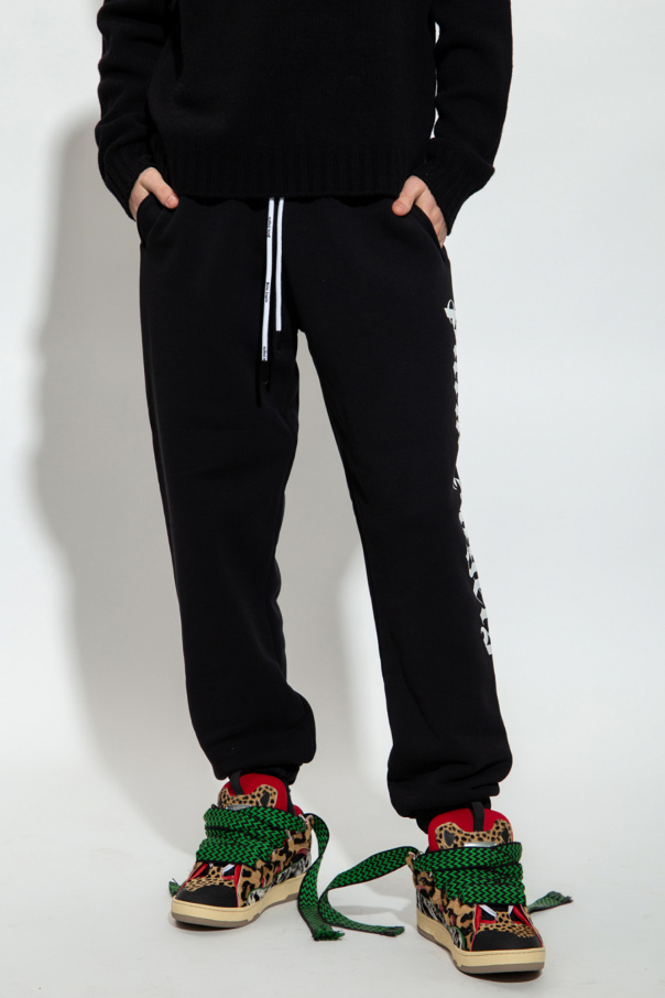 JmksportShops | Men's Clothing | Palm Angels Sweatpants with logo | XU Form  Stash Hi-Rise Compression Legging